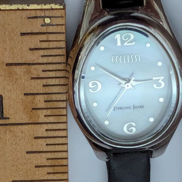 Ecclissi Vintage Sterling Silver Watch Case Watch is 925 Sterling Silver - Picture 6 of 6